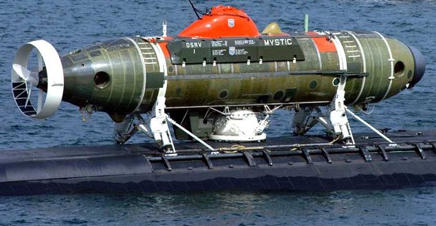 ABD'nin eski denizaltı kurtarma araçlarından Mystic