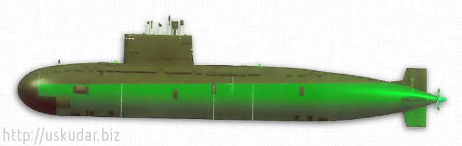 Pakistanın S20 sınıfı denizaltılarının temsili resmi