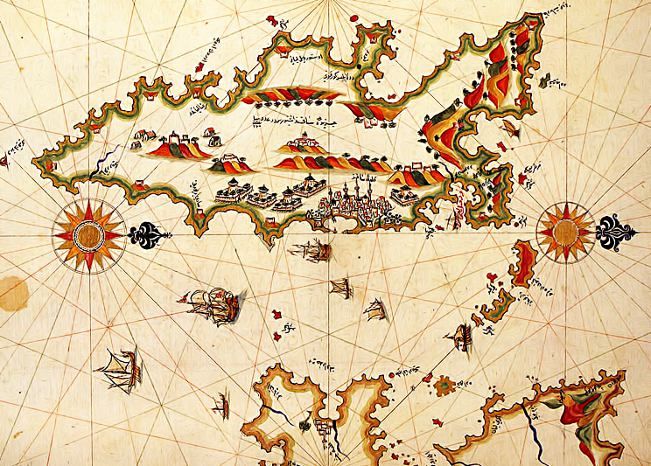 Sakız Adası Haritası