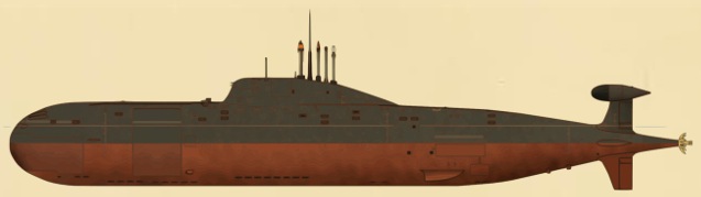 Geliştirilmiş Akula 1 / Proje 971U sınıfı nükleer denizaltı