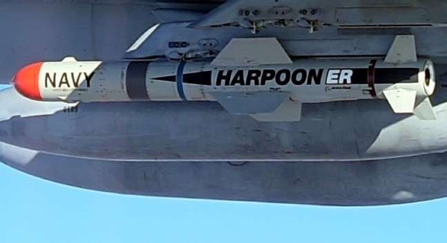 Harpoon-ER Gemisavar Güdümlü Mermi