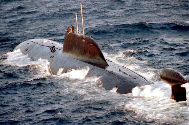 Proje 971 Shchuka-B (Akula 2) Pike sınıfı Rus nükleer hücum denizaltısı