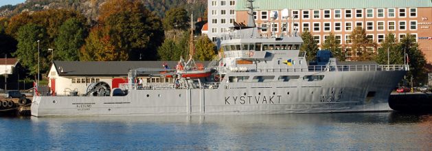 Bir Norveç Sahil Güvenlik Gemisi