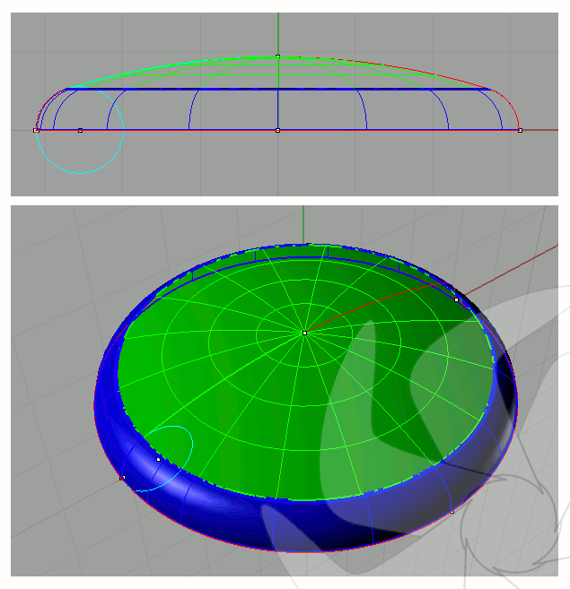 simit-küre geometrileri için hazırlanan 3B yüzey modelleri