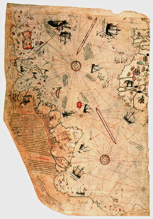 Piri Reis'in Dünya Haritası